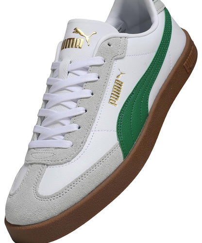 PUMA | Club II Era Sneakers | White-Archive Green-Gum | 9UK