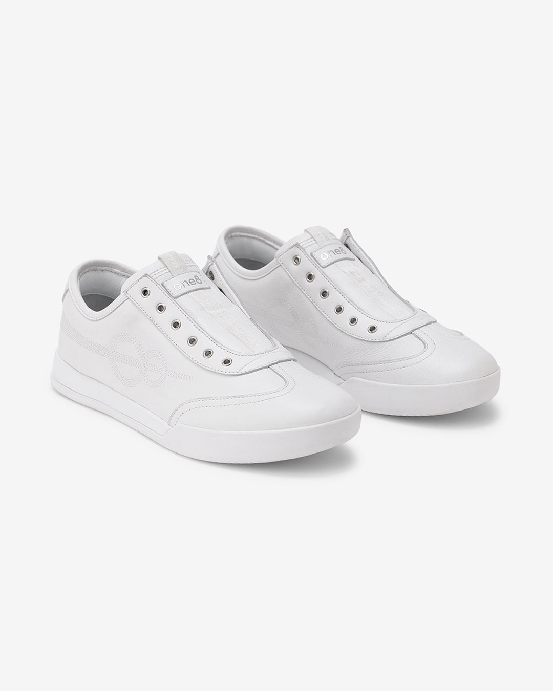 One8 Sports Seam Pavilion Women's Laceless Lifestyle Sneakers White