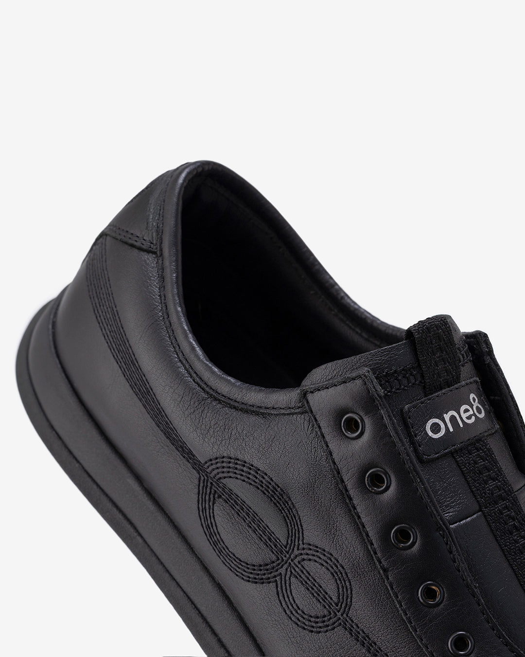 One8 Sports Seam Pavilion Women's Laceless Lifestyle Sneakers Black