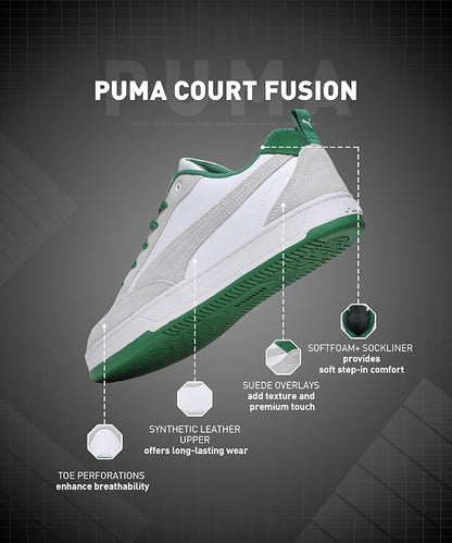 Puma Unisex-Adult Court Fusion Sneaker