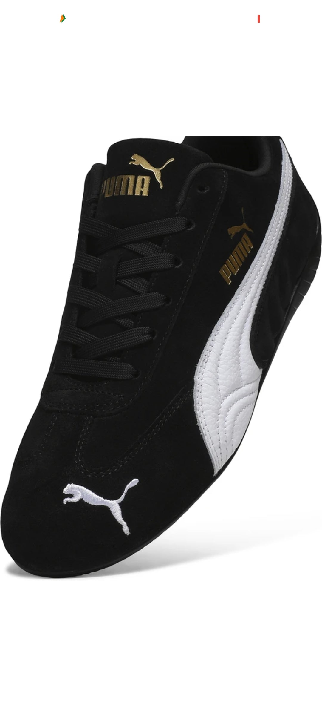 Puma Speedcat Men's Sneakers - Black & White