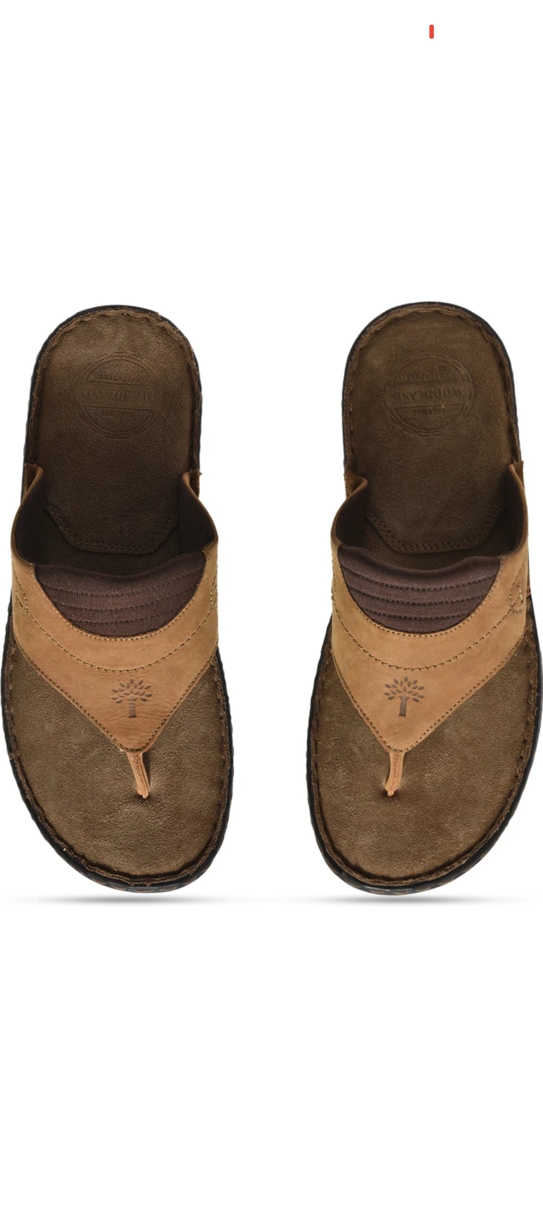 Woodland Men's Lightweight Soft-Sole Slippers