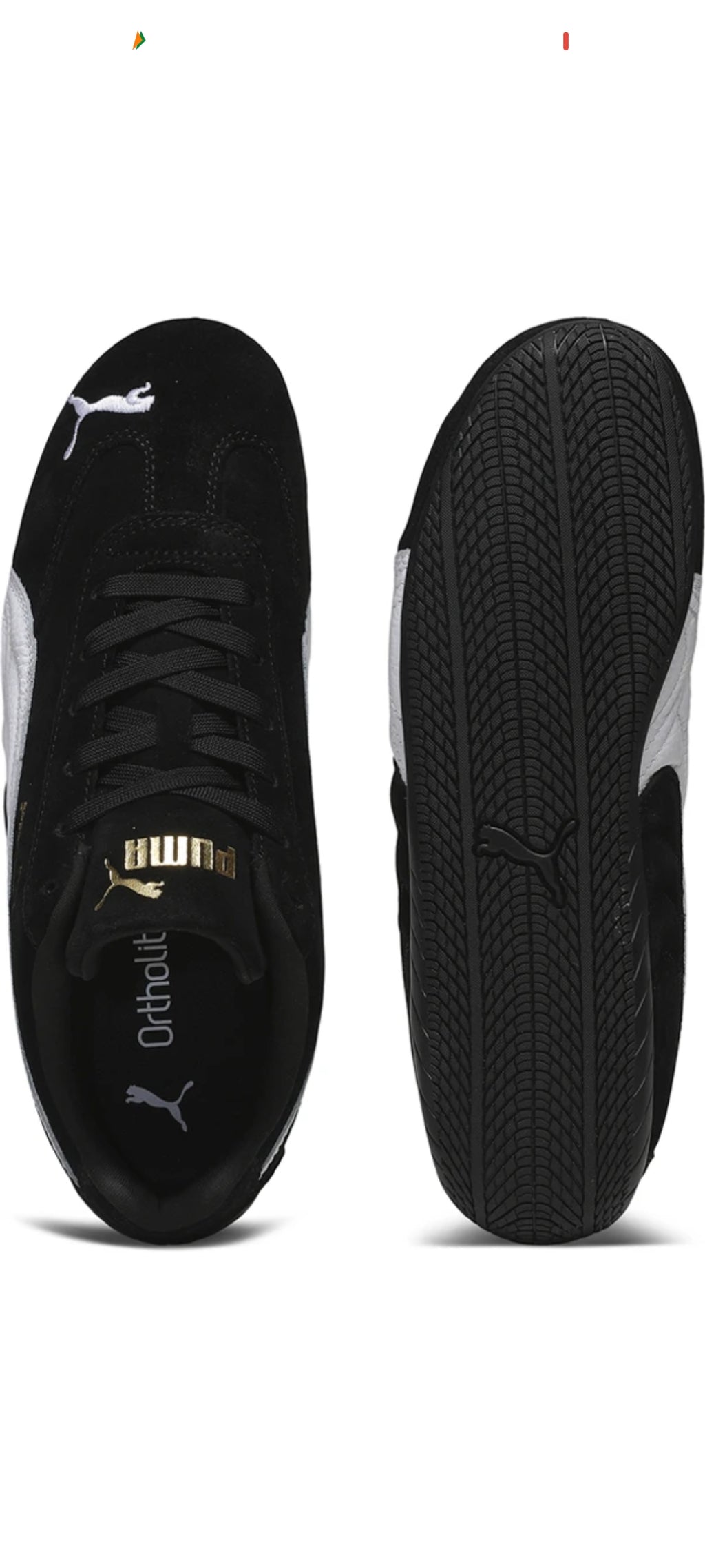 Puma Speedcat Men's Sneakers - Black & White