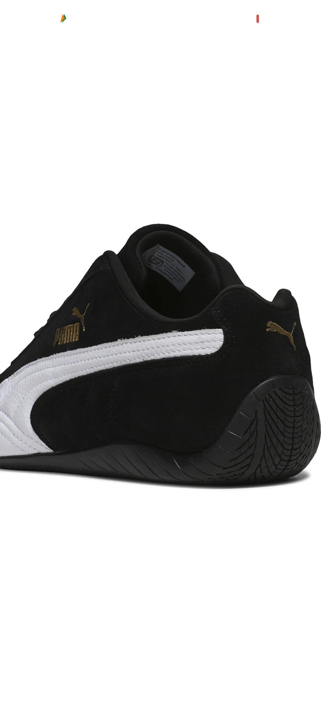 Puma Speedcat Men's Sneakers - Black & White