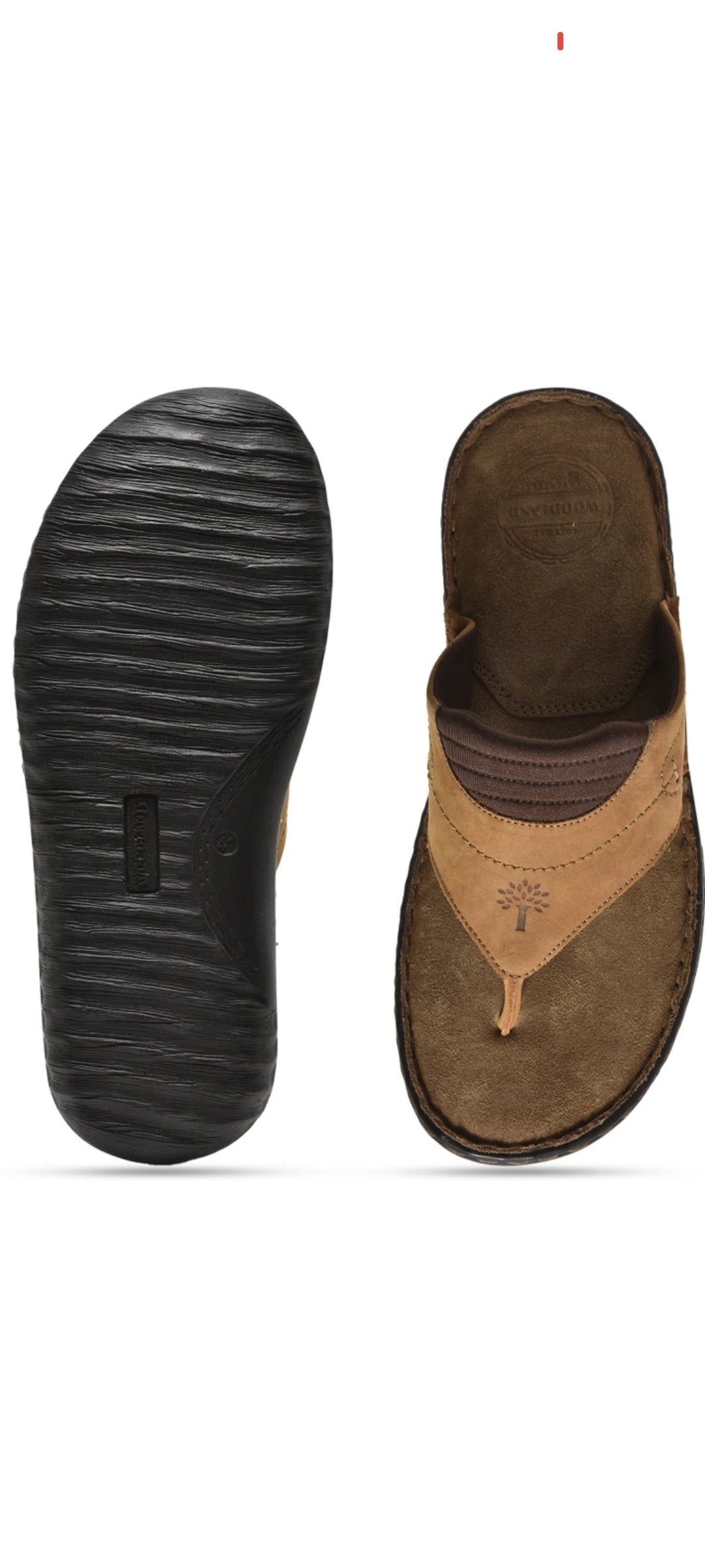 Woodland Men's Lightweight Soft-Sole Slippers