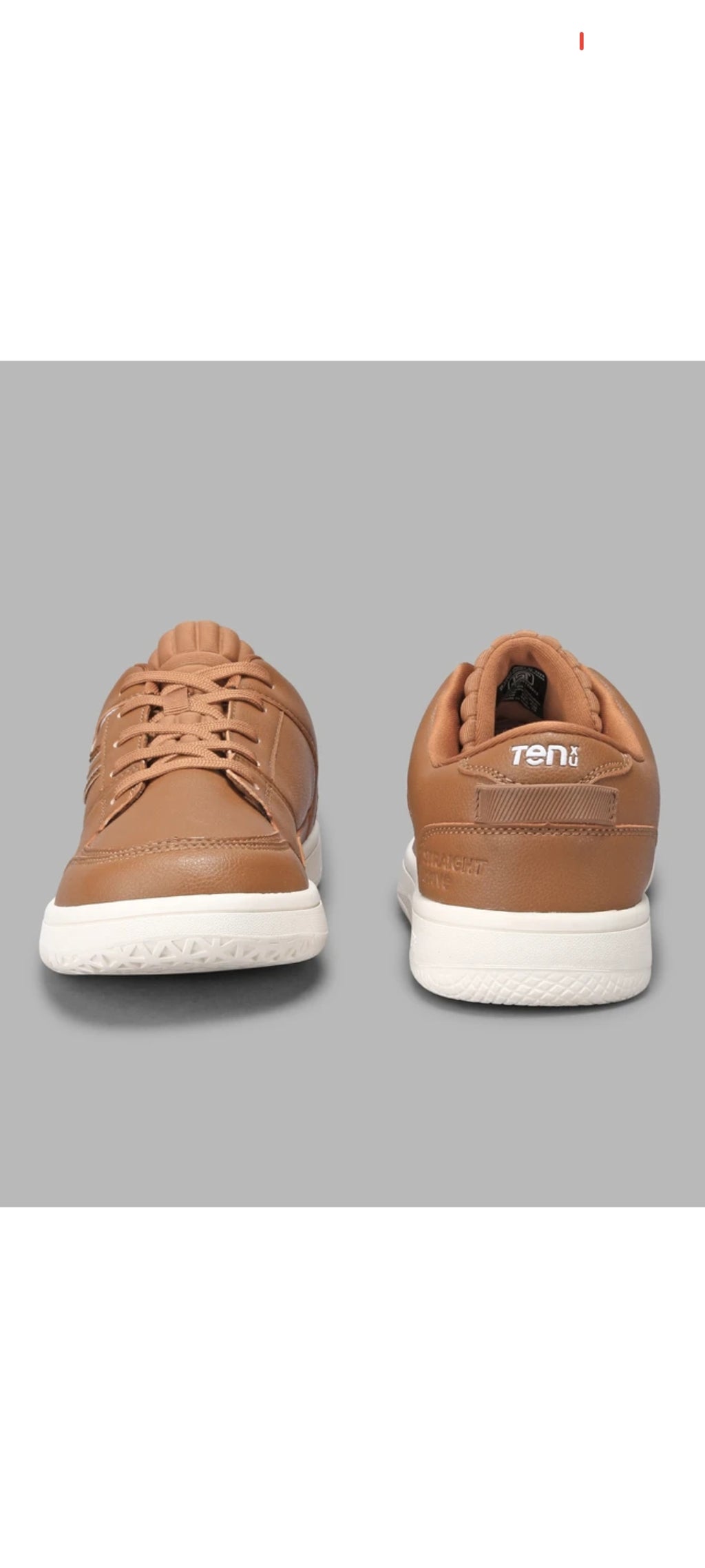 Ten X You Straight Drive Unisex Sneakers - Tan